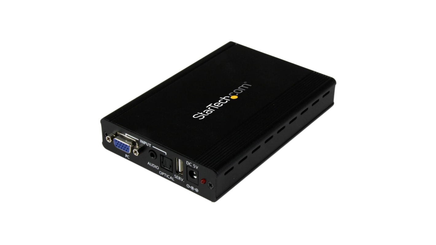 StarTech.com 3.5 mm Mini Jack, HDMI, Toslink, VGA to 3.5 mm Mini Jack, Toslink Video Converter, 1920 x 1200 (Analog)