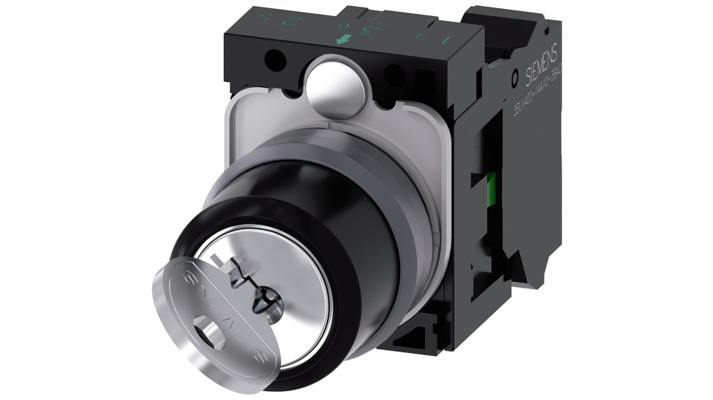 Siemens Key Switch Complete - (SPST) 2 Positions