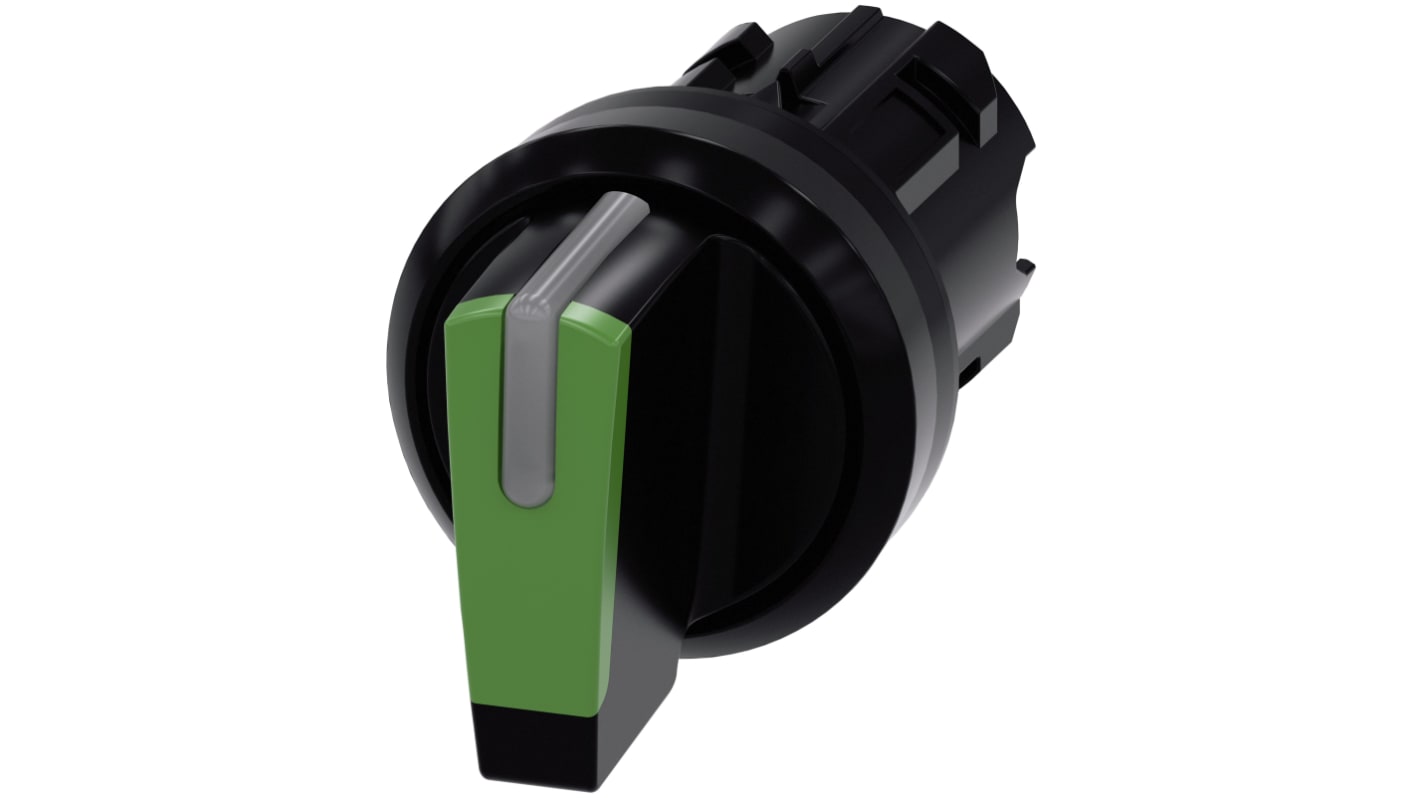 Siemens SIRIUS ACT 3SU10 Series 3 Position Selector Switch Head, 22mm Cutout