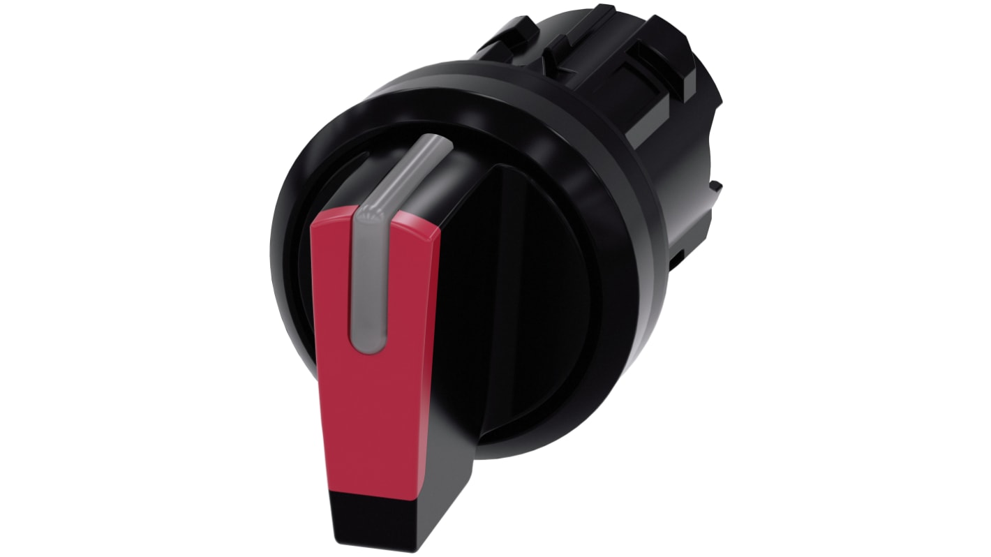 Siemens 3档带灯转换开关头, , Φ22mm开孔, 瞬时型, IP66, IP67, IP69K, SIRIUS ACT 3SU10系列