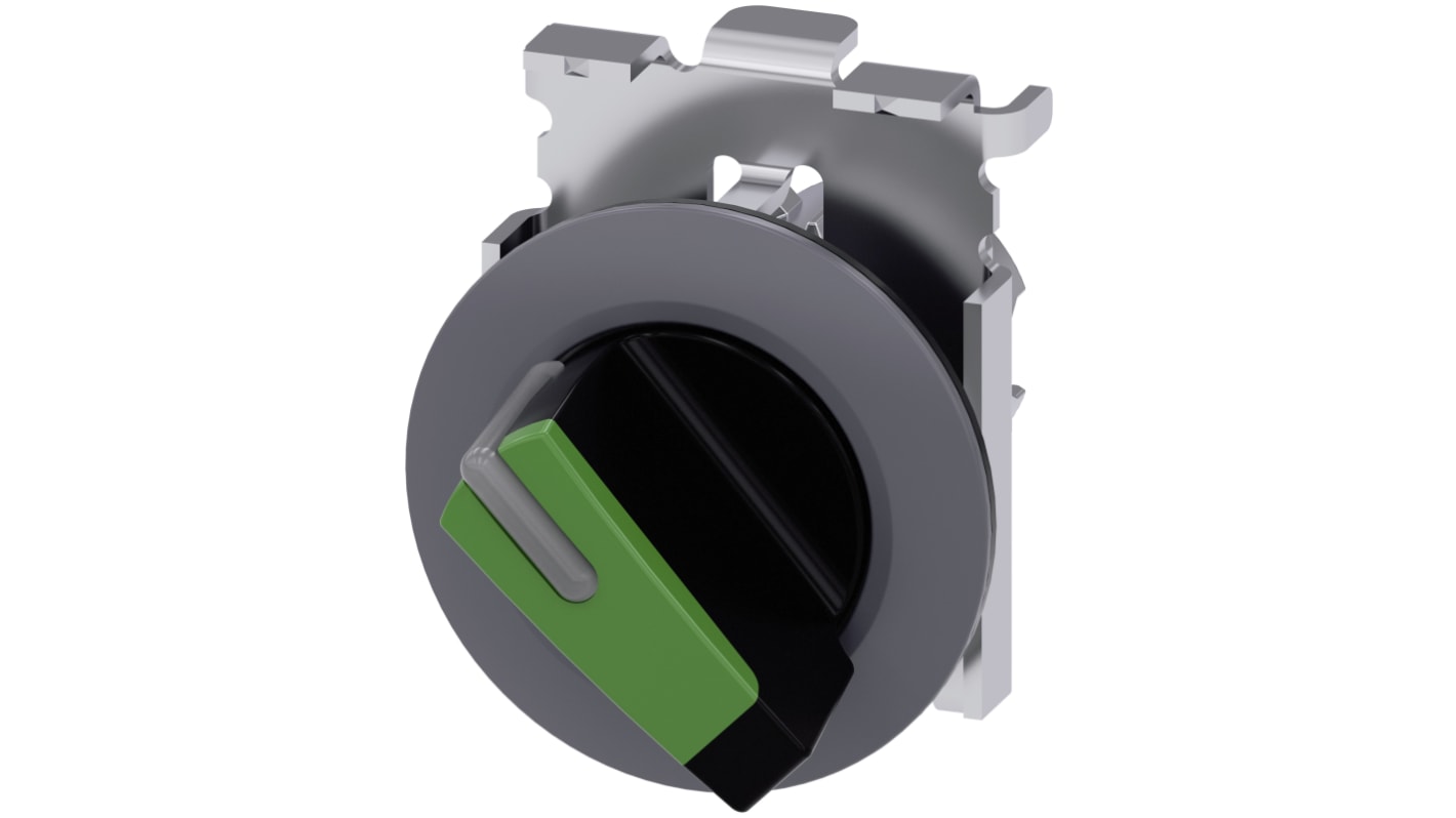 Siemens SIRIUS ACT 3SU10 Series 2 Position Selector Switch Head, 30mm Cutout