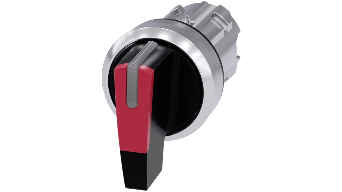 Siemens SIRIUS ACT 3SU10 Series 3 Position Selector Switch Head, 22mm Cutout