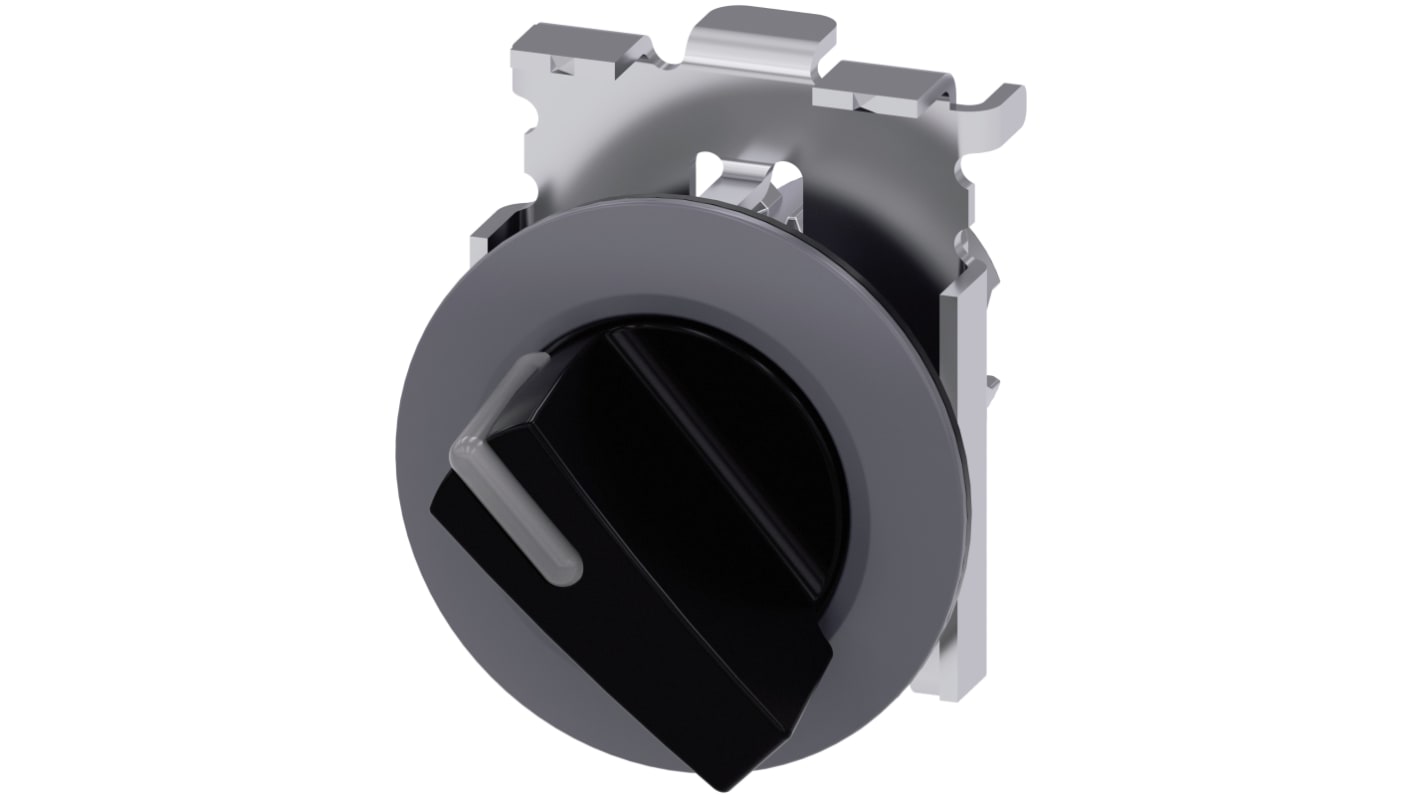 Siemens SIRIUS ACT 3SU10 Series 2 Position Selector Switch Head, 30mm Cutout