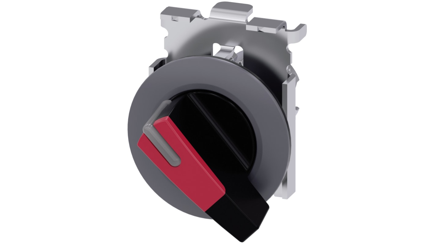 Siemens SIRIUS ACT 3SU10 Series 2 Position Selector Switch Head, 30mm Cutout