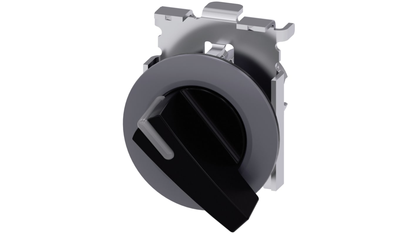 Siemens SIRIUS ACT 3SU10 Series 2 Position Selector Switch Head, 30mm Cutout
