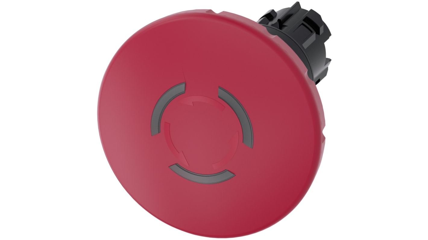 Siemens SIRIUS ACT 3SU10 Series, Twist Release, Emergency Stop Push Button Head