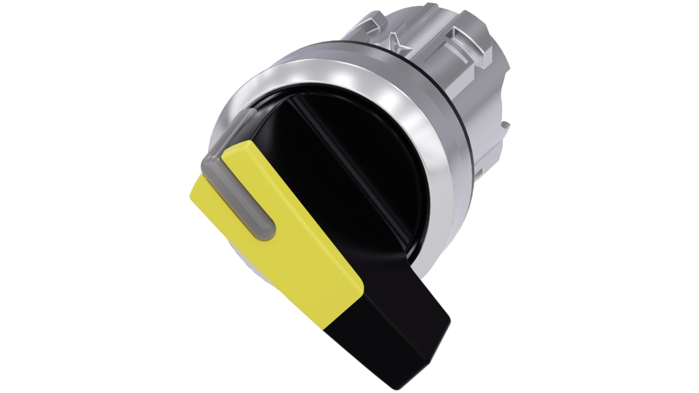 Siemens 2档带灯转换开关头, , Φ22mm开孔, 闭锁型, IP66, IP67, IP69K, SIRIUS ACT 3SU10系列