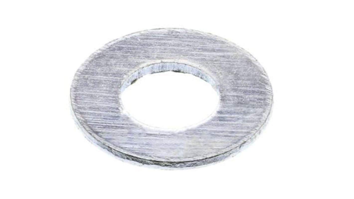 Bright Zinc Plated Steel Plain Washers, M24, DIN 125A