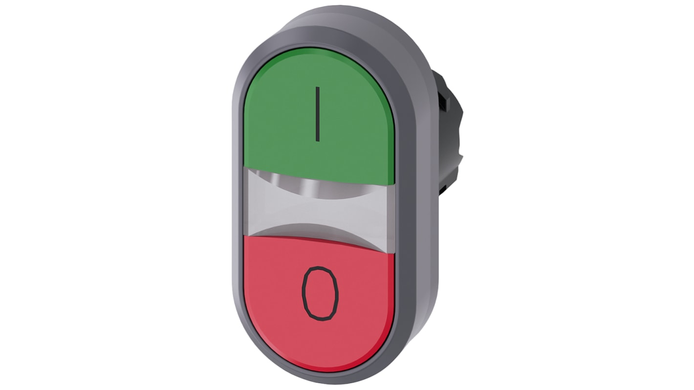 Siemens SIRIUS ACT Series Momentary Push Button Head, 22mm Cutout, IP66, IP67, IP69K