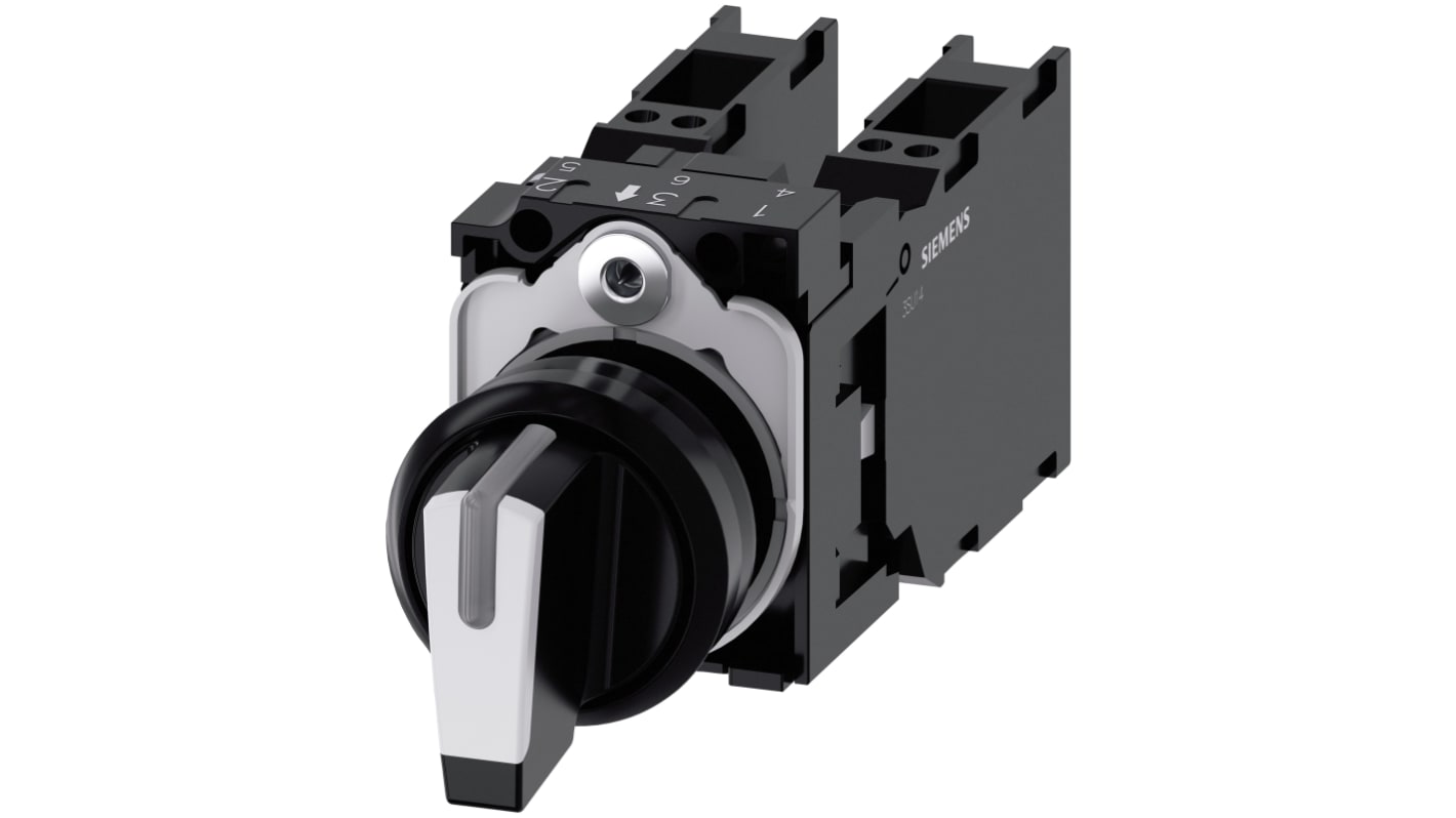 Siemens Selector Switch -, Illuminated 3 Positions