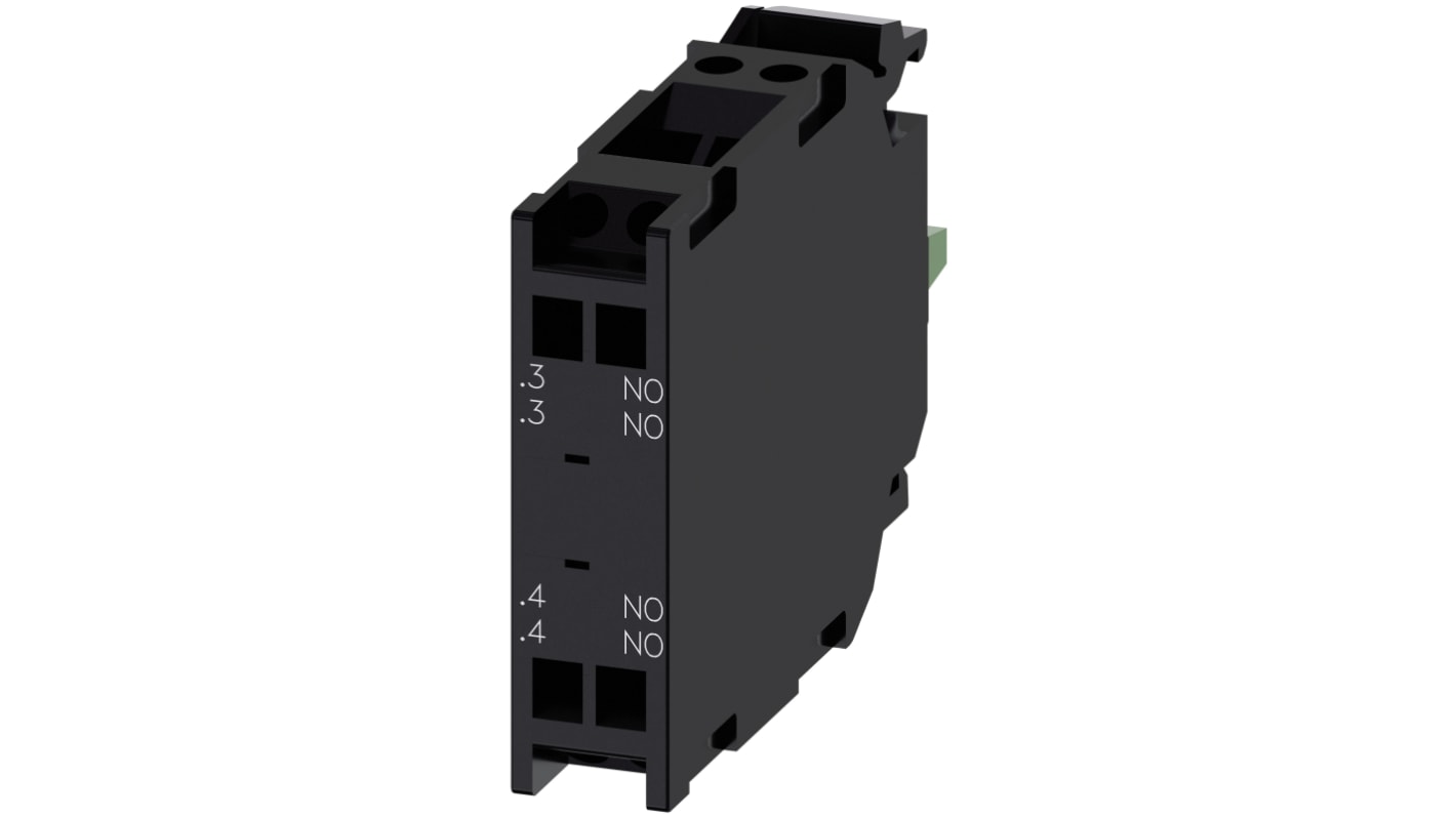 Siemens SIRIUS ACT 3SU14 Series Contact Block, 2NO