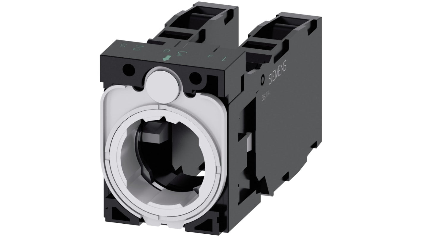 Blok styków Siemens SIRIUS ACT 3SU15 blokada Blok styków 2NO + 2NC 5 ... 500V, przyłącze śrubowe
