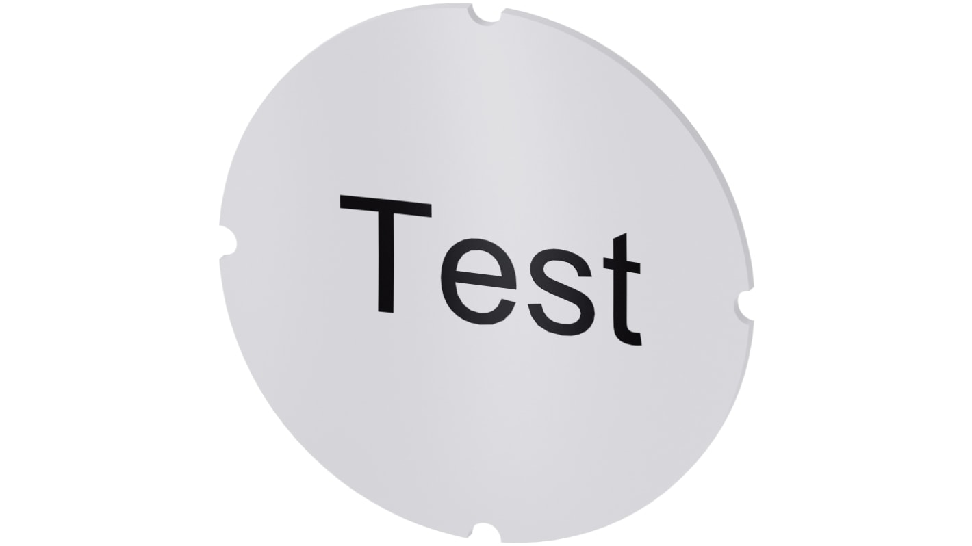 Siemens Insert label, Test