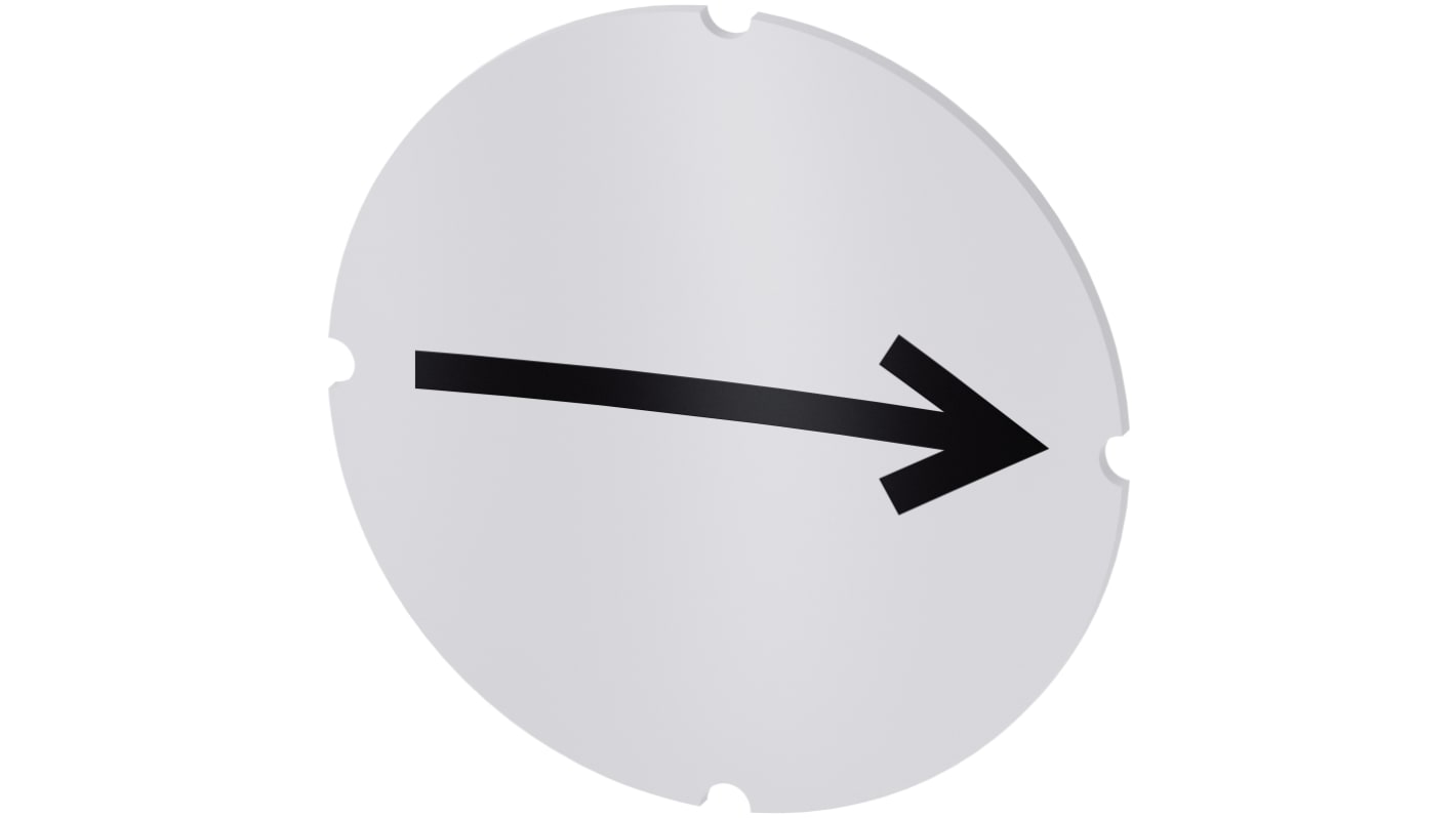 Siemens Insert label, Right Arrow