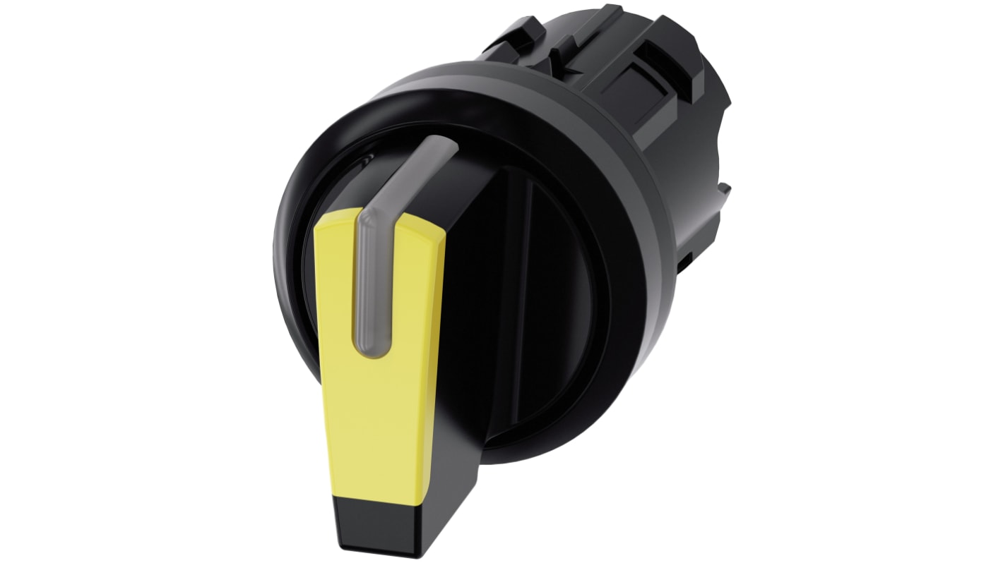 Siemens SIRIUS ACT 3SU10 Series 3 Position Selector Switch Head, 22mm Cutout