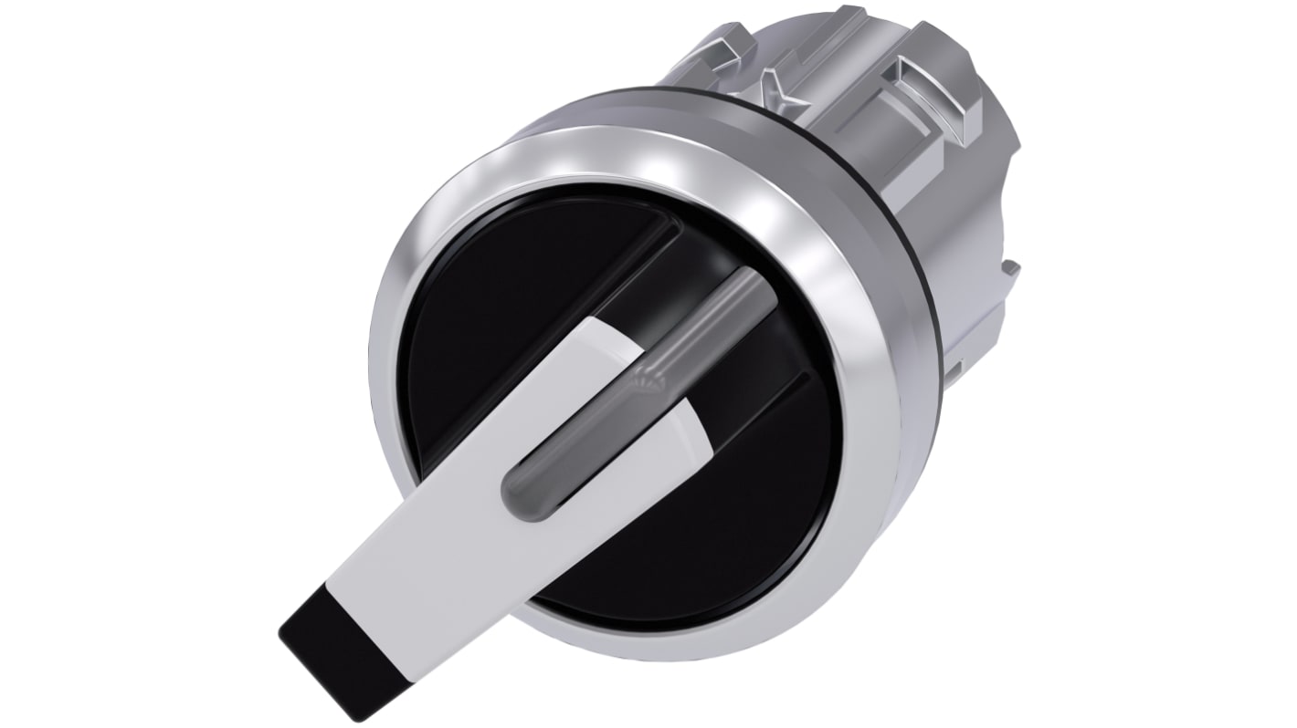 Siemens 2档带灯转换开关头, , Φ22mm开孔, 瞬时型, IP66, IP67, IP69K, SIRIUS ACT 3SU10系列