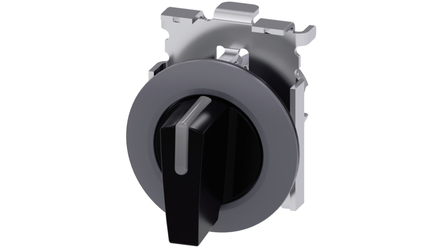 Siemens 3档带灯转换开关头, , Φ30mm开孔, 闭锁型, IP66, IP67, IP69K, SIRIUS ACT 3SU10系列