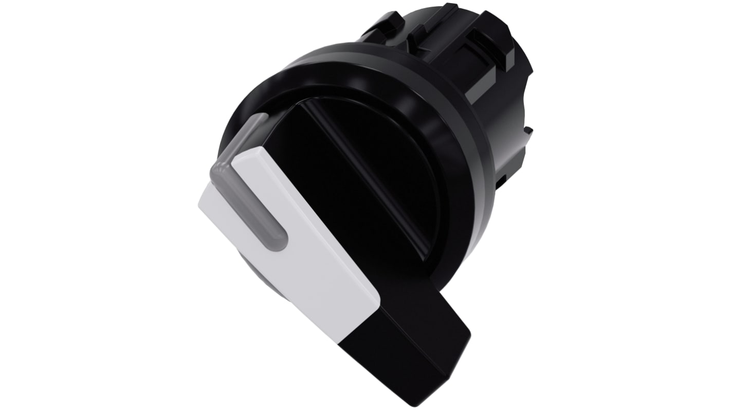 Siemens SIRIUS ACT 3SU10 Series 2 Position Selector Switch Head, 22mm Cutout
