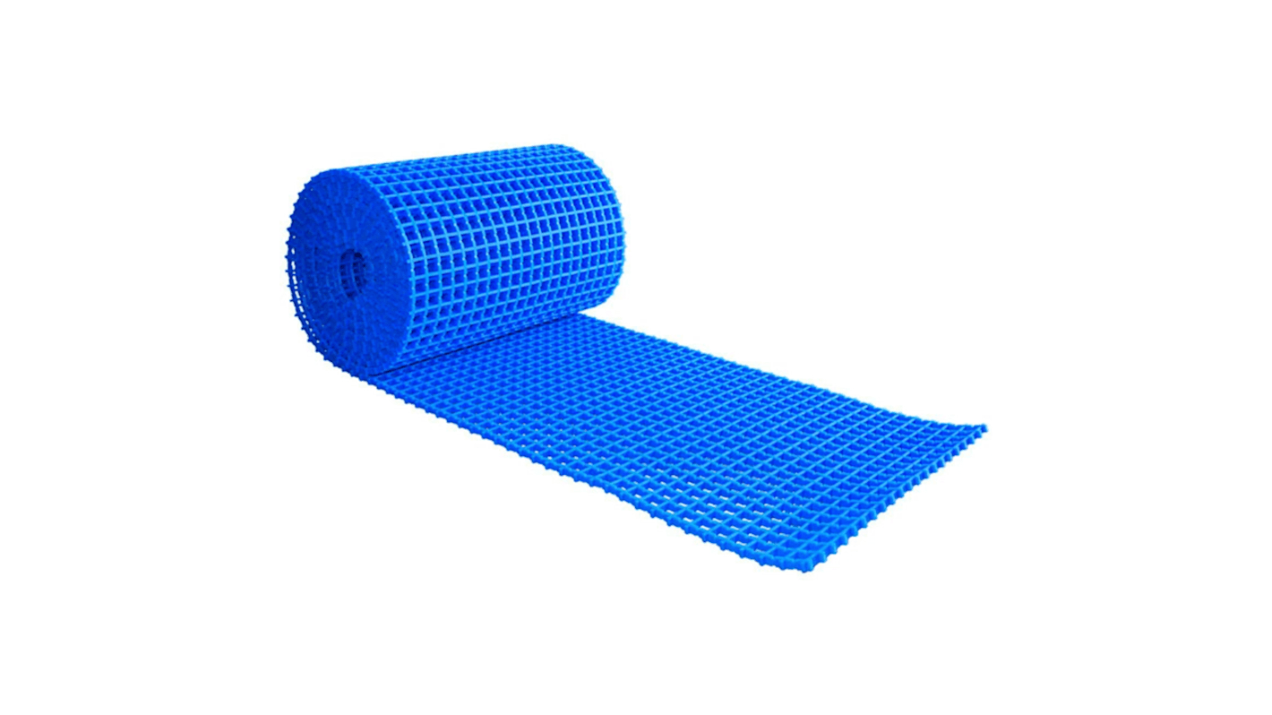 Coba Europe Blue Anti-Slip PVC Mat, Holes Finish 5m x 0.9m x 12mm