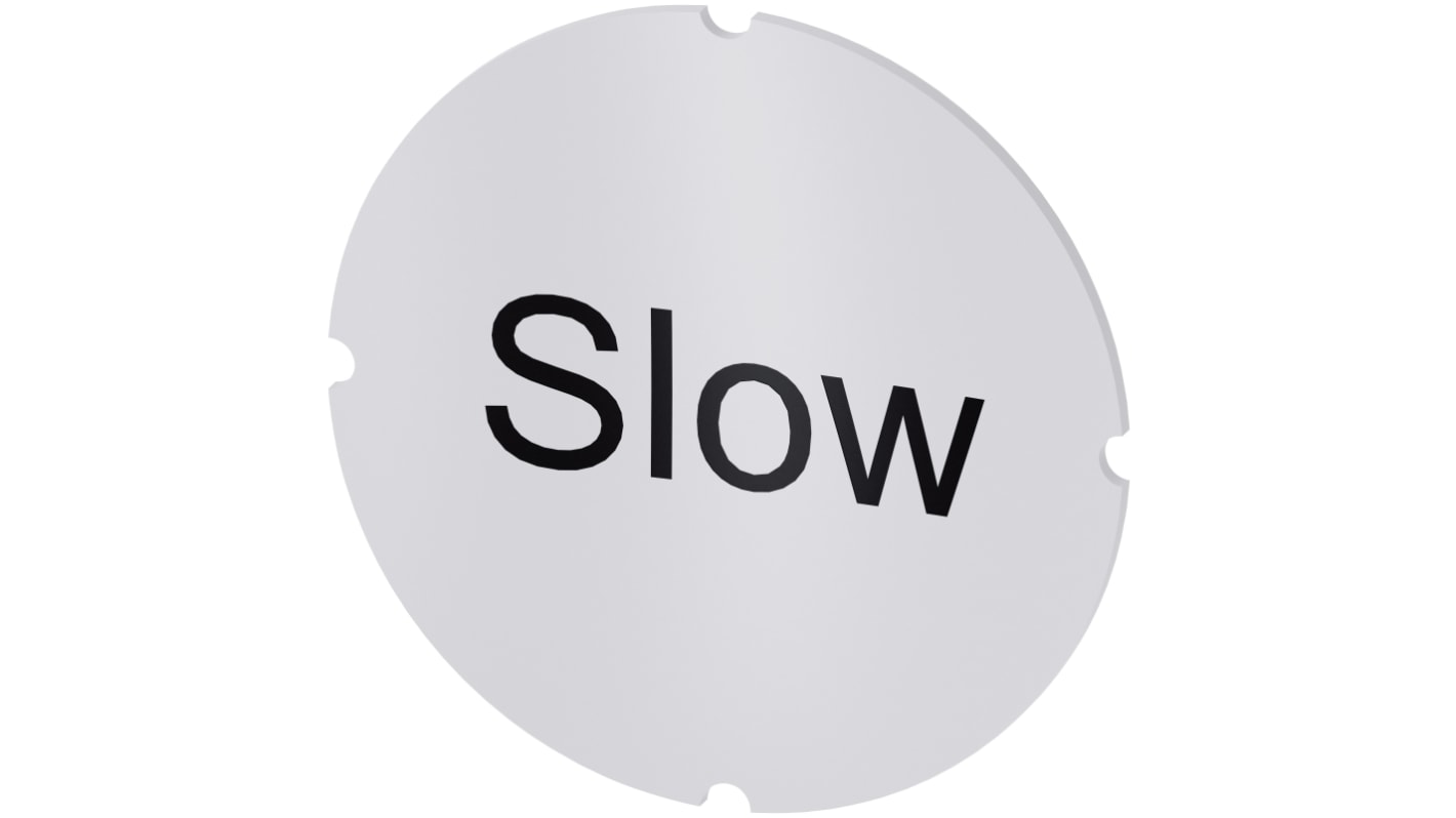 Siemens Insert label, Slow