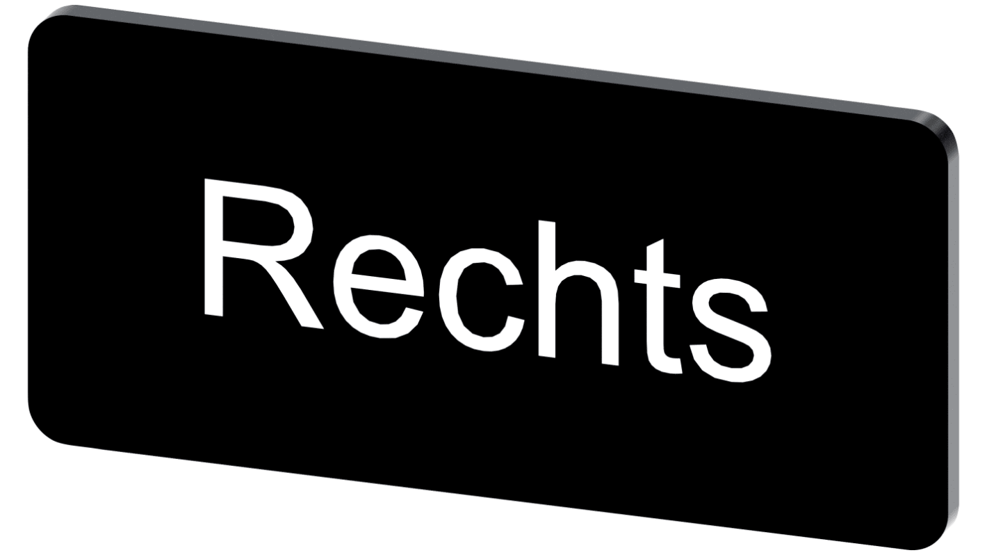 Placa de inscripción Siemens