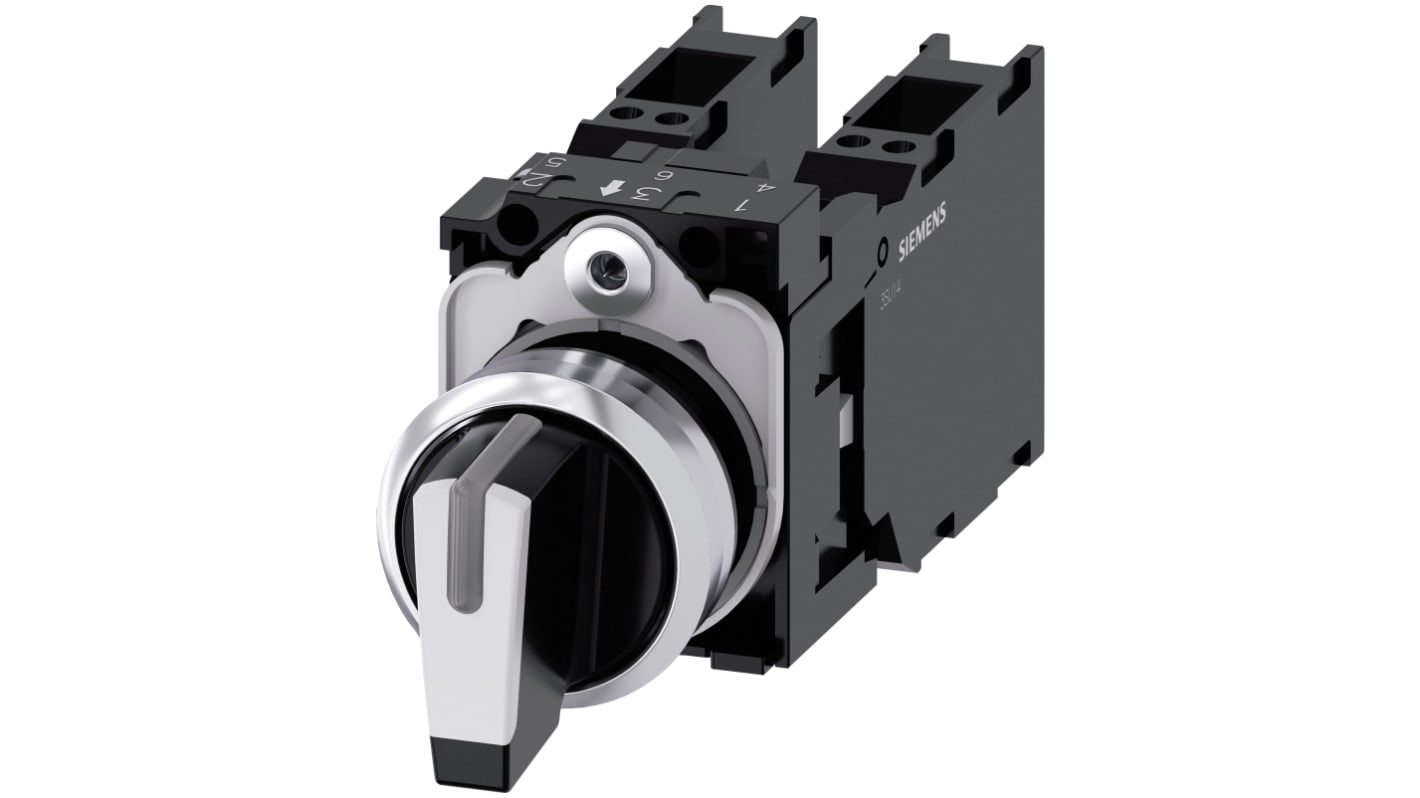 Selettore Siemens 3SU1150-2BM60-3LA0 a 3 posizioni