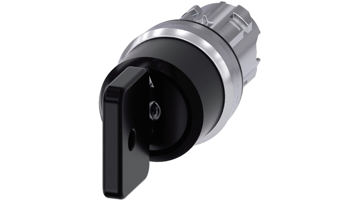 Siemens SIRIUS ACT 3SU10 3-position Key Switch Head, Momentary, 22mm Cutout