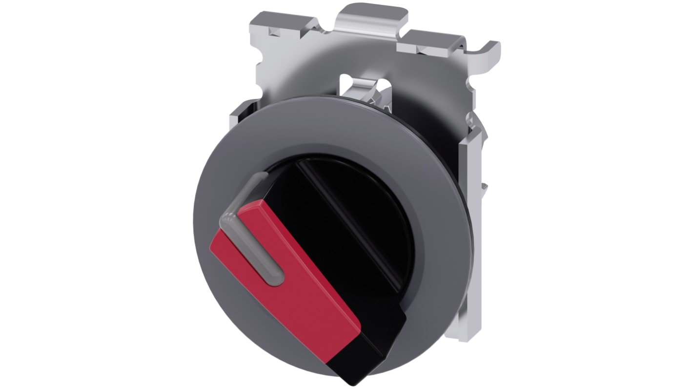 Siemens SIRIUS ACT 3SU10 Series 2 Position Selector Switch Head, 30mm Cutout