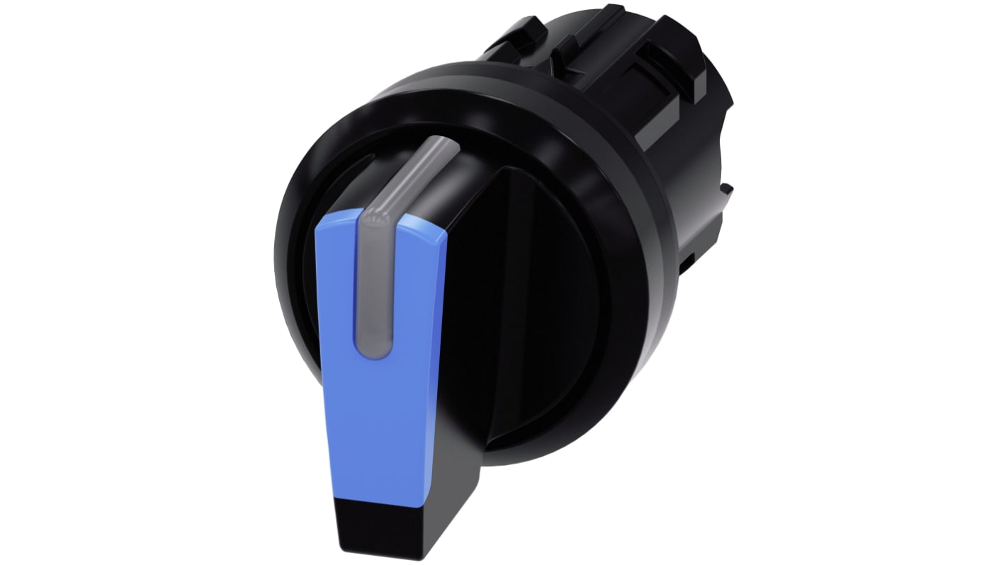 Siemens SIRIUS ACT 3SU10 Series 3 Position Selector Switch Head, 22mm Cutout