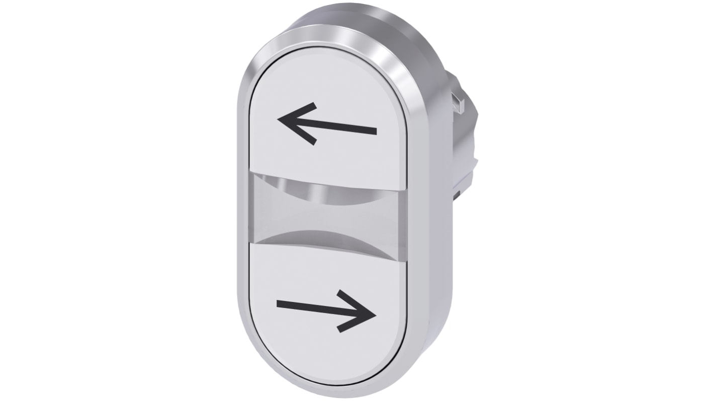 Siemens 椭圆形按钮头, Φ22mm开孔, 瞬时, IP66, IP67, IP69K, SIRIUS ACT 3SU10系列
