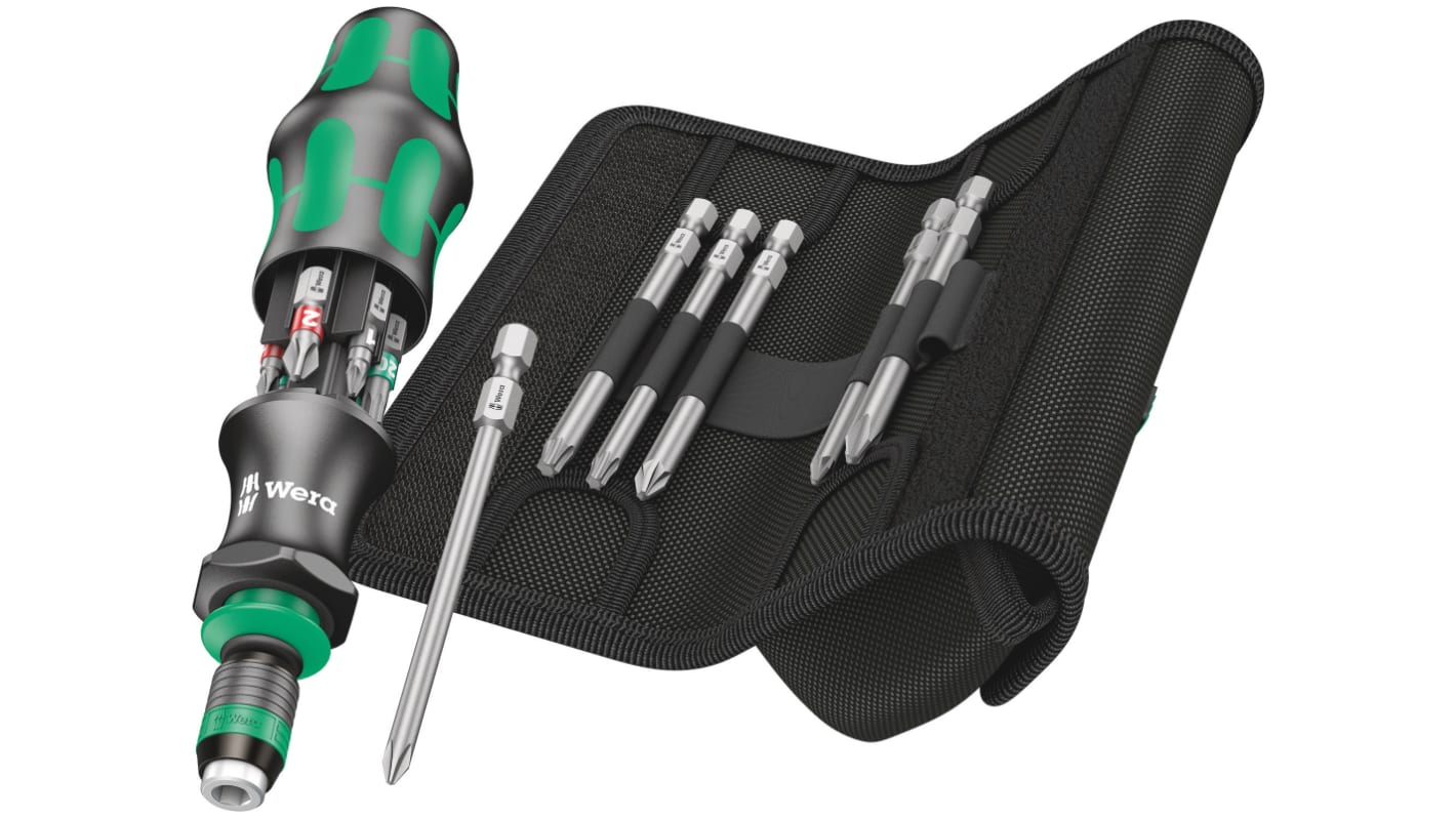 Wera Interchangeable Screwdriver Set, 13-Piece