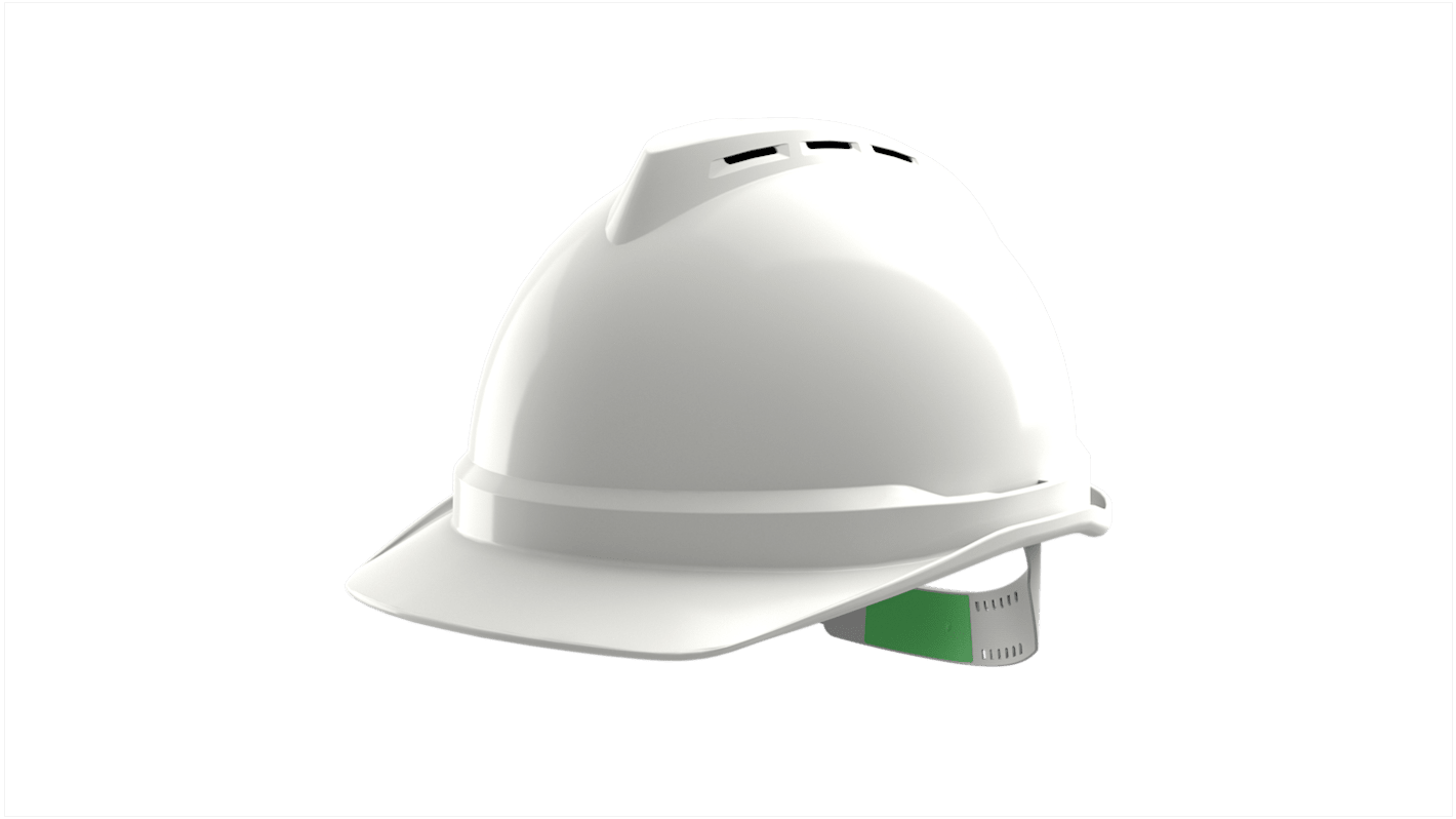 MSA Safety V-Gard 500 Schutzhelm belüftet , verstellbar , ABS Weiß