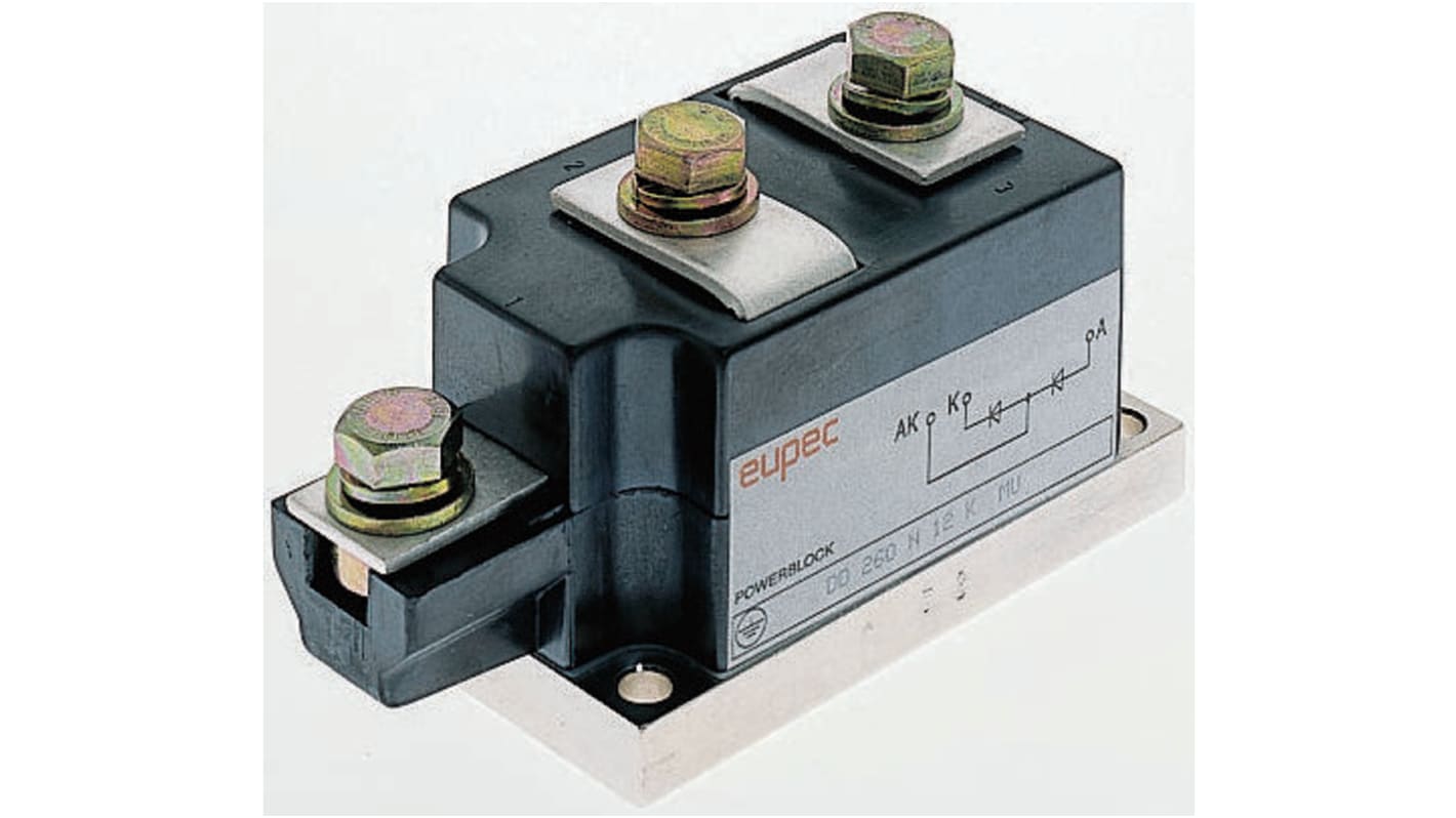 IXYS Tafelmontage Diode, 2200V / 270A, 3-Pin Y1 CU