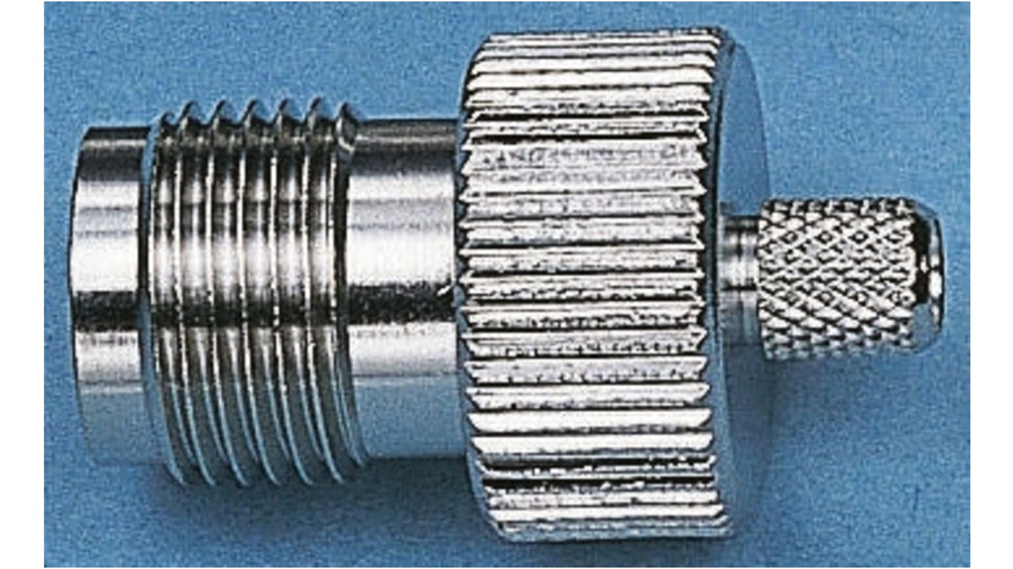Connettore coassiale Ad angolo diritto Telegartner, Femmina, 50Ω, Montaggio su cavo