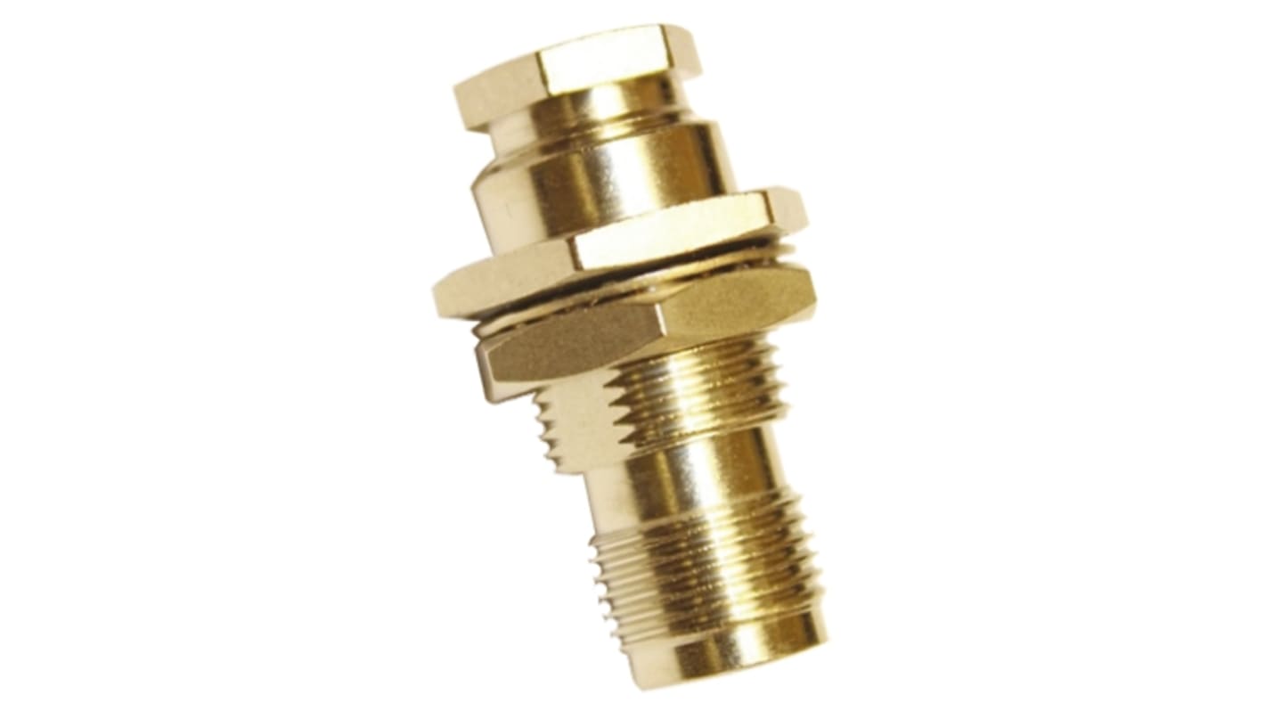 Telegartner, Jack Panel Mount TNC Connector, 50Ω, Straight Body