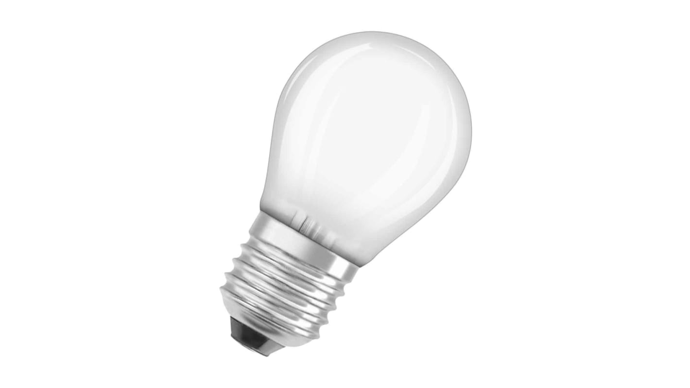 Lampada LED Osram con base E27, 220→ 240 V., 2,5 W, 250 lm, col. Bianco caldo