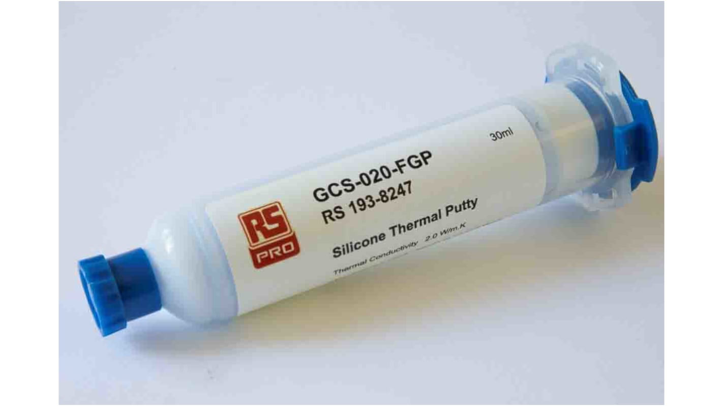 Pasta térmica Silicona, 2W/m·K, temperatura entre -40 → +200 °C., 30 ml