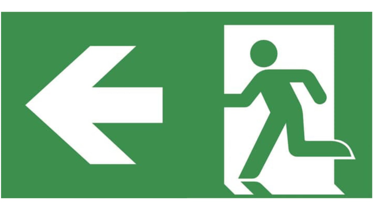 EMERGI-LITE Emergency Exit Legend for use with EMERGI-LITE Emergency Light