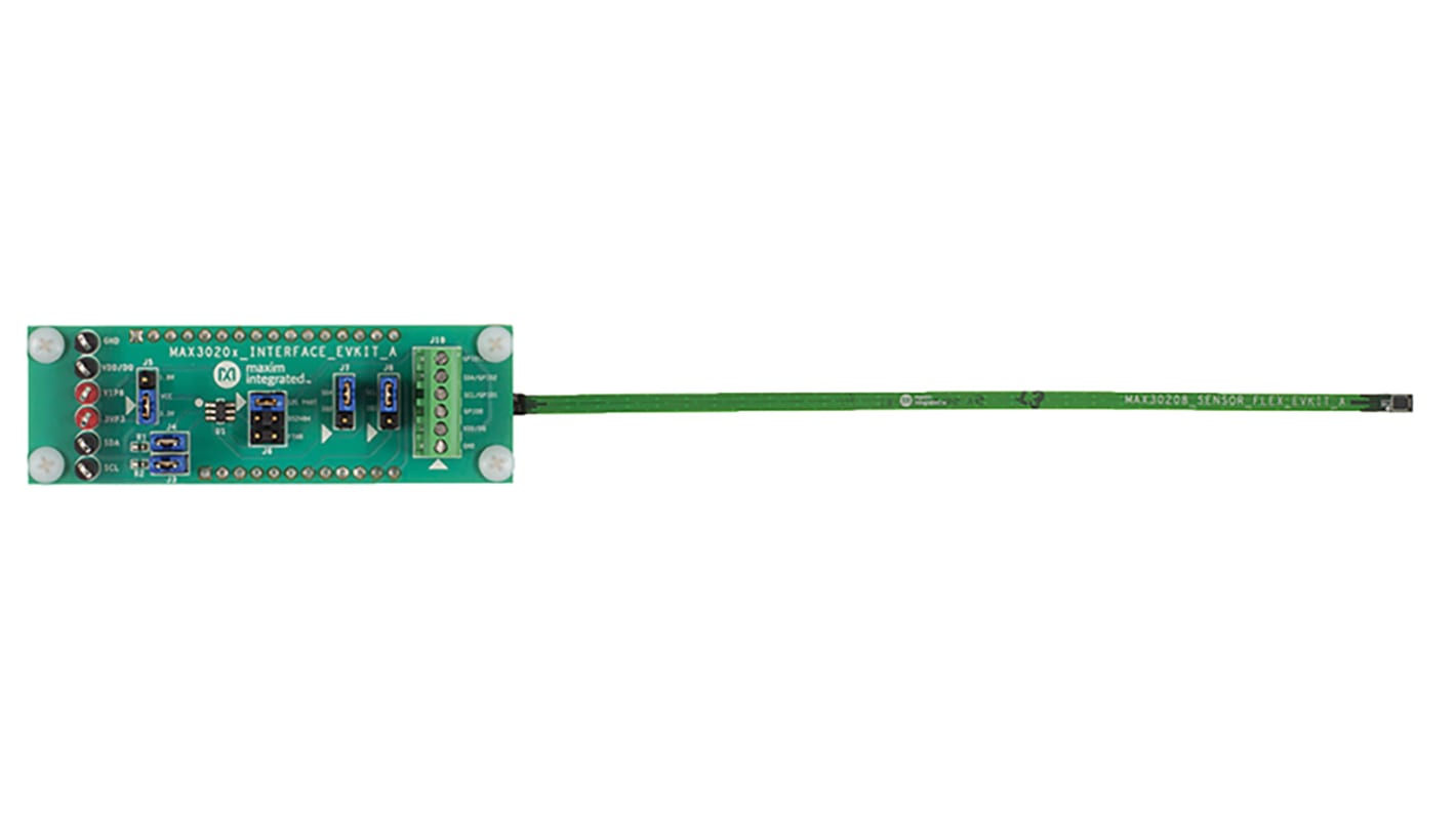 Kit de desarrollo Sensor de temperatura Maxim Integrated EV System - MAX30208EVSYS#, para usar con Parches De Atención