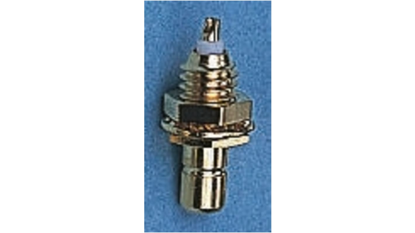 Telegartner, jack Panel Mount SMB Connector, 50Ω, Solder Termination, Straight Body