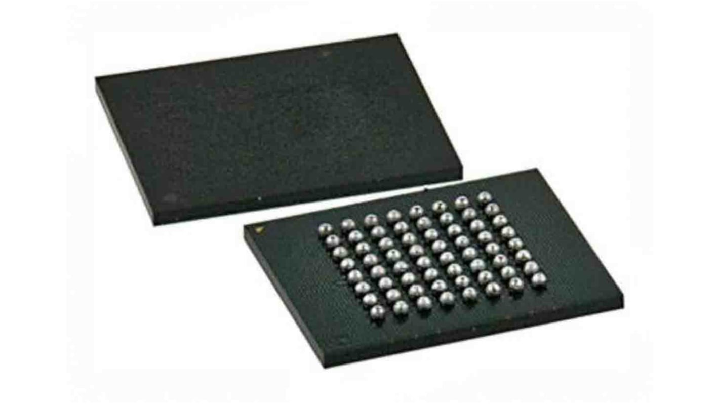 Infineon NOR 256Mbit CFI Flash Memory 64-Pin BGA, S29GL256P11FFIV20