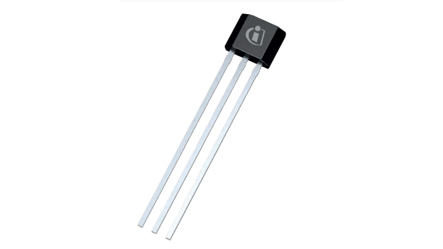 Infineon 霍尔效应传感器, TO92S, 3pin, 通孔安装, TLV4961-1TA