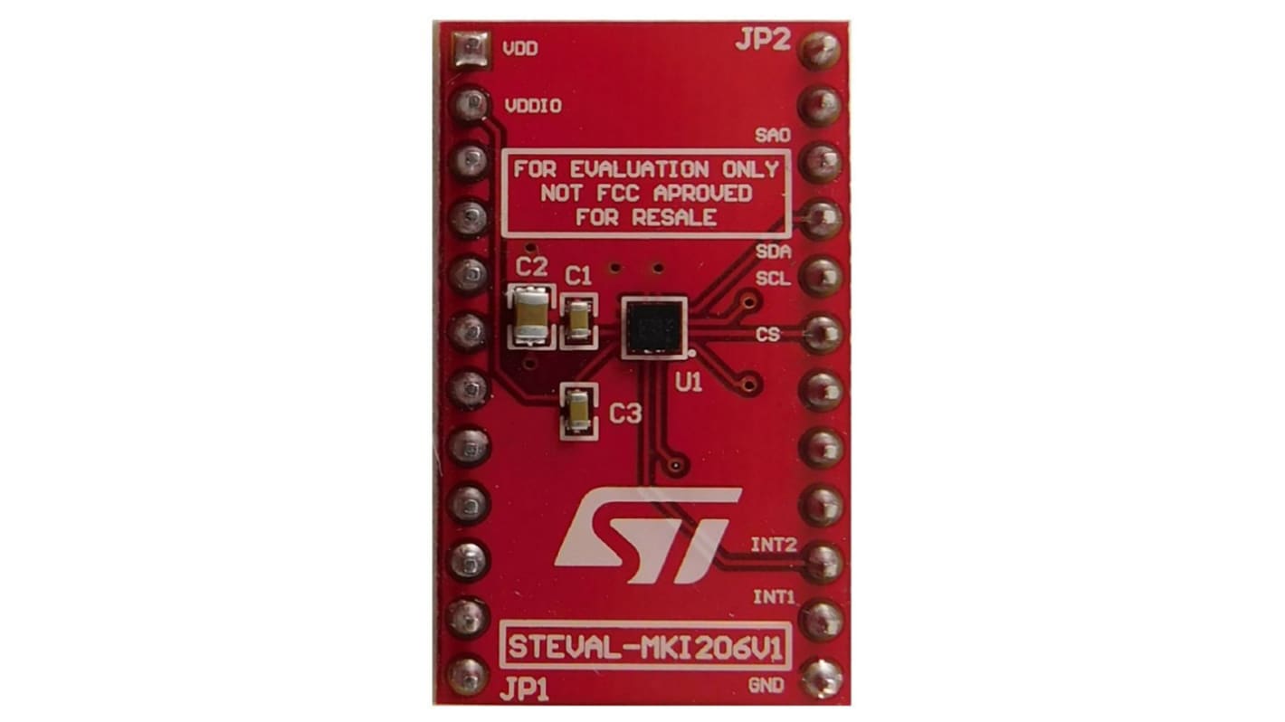 STMicroelectronics AIS2DW12 Adapter Board Adapter Board for AIS2DW12 Standard DIL 24 Socket
