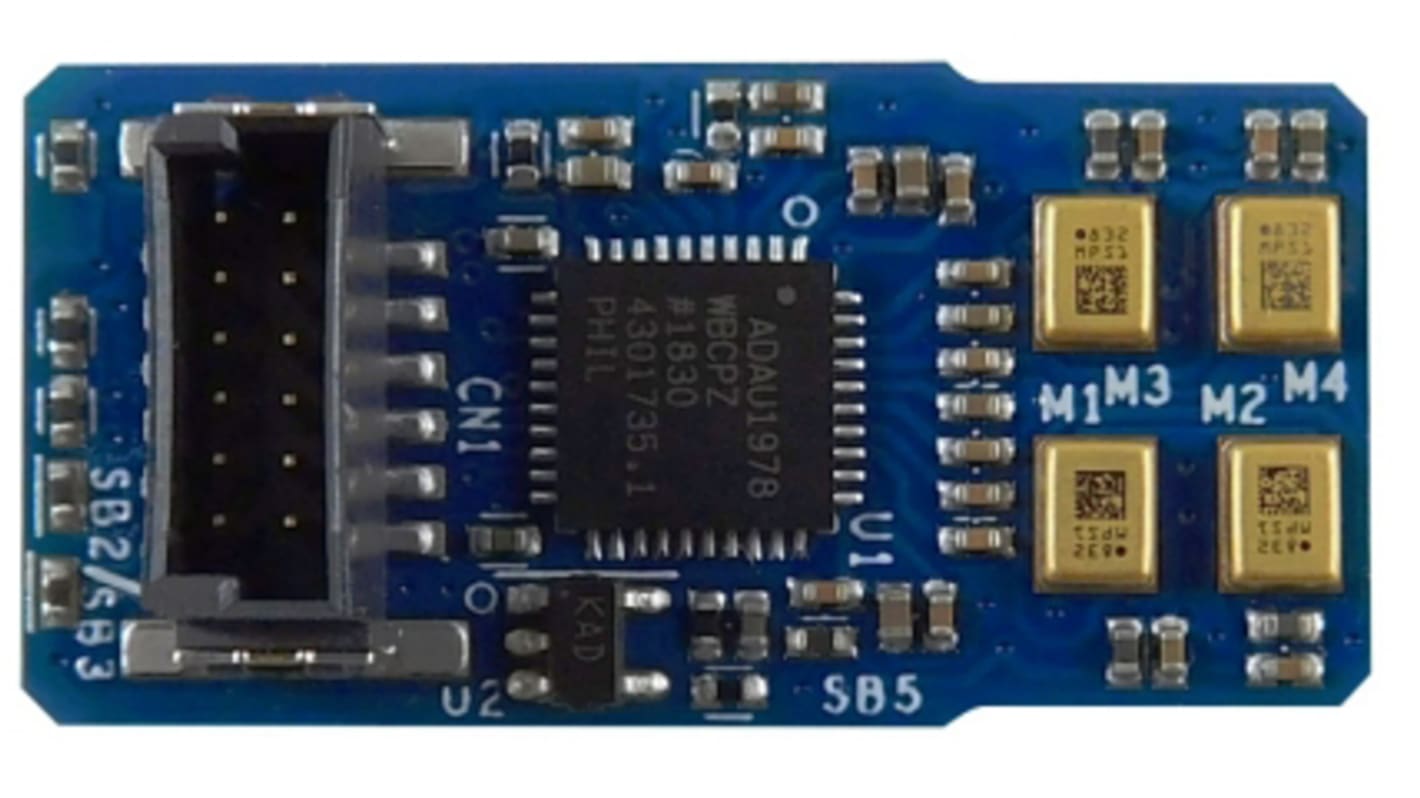 STMicroelectronics Analog Microphone Array Expansion 扩展板, MP23ABS1芯片, 用于stitile 无线工业节点（ stwin ）套件