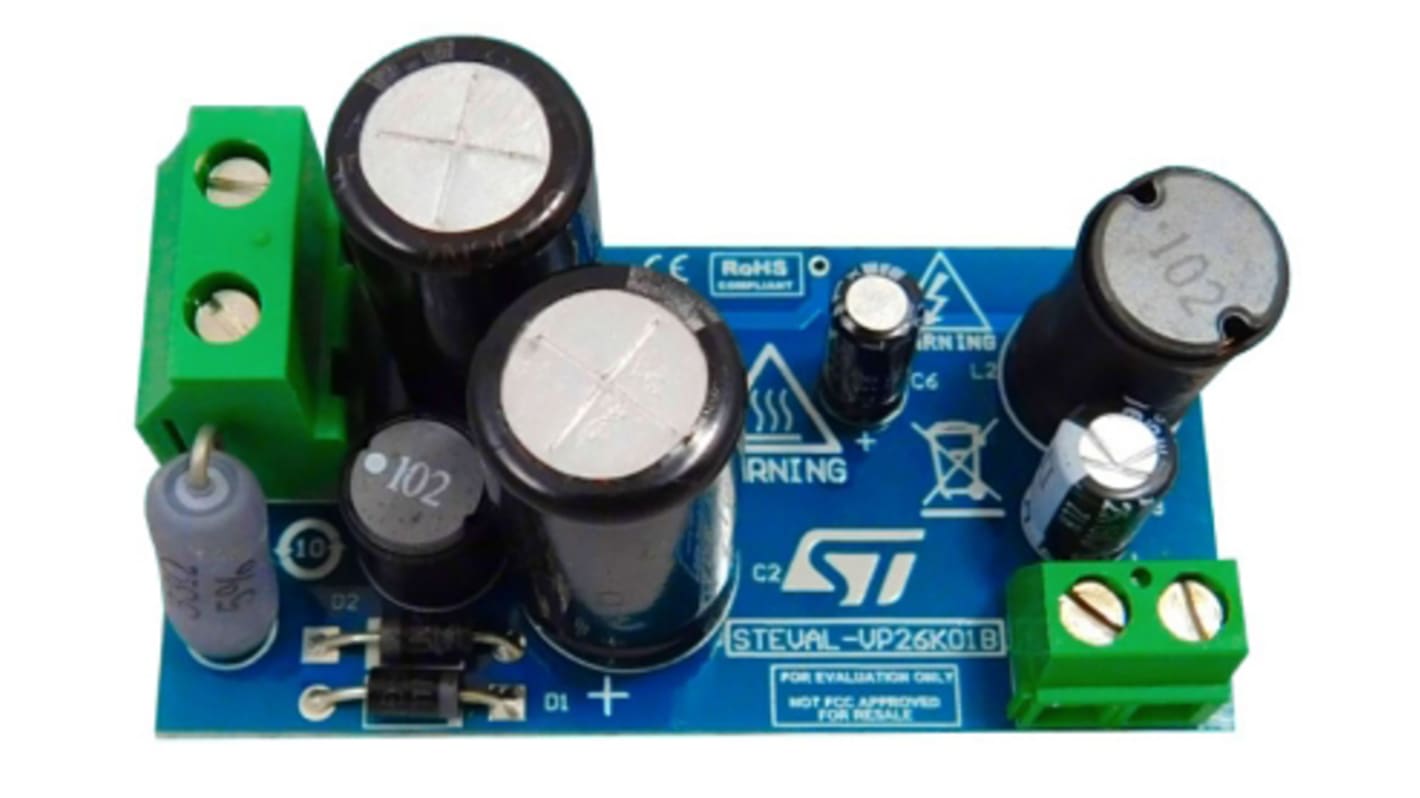 STマイクロ,  降圧コンバータ評価ボード, 評価ボード, バックコンバータ, STEVAL-VP26K01B