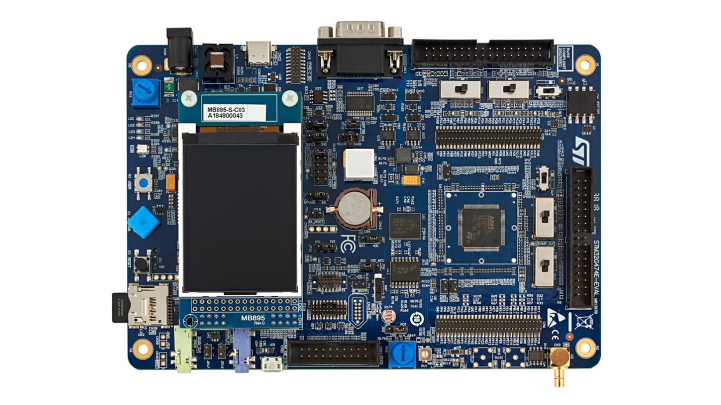 STMicroelectronics Evaluation Board with STM32G4xxQE MCU Evaluation Board STM32G484E-EVAL