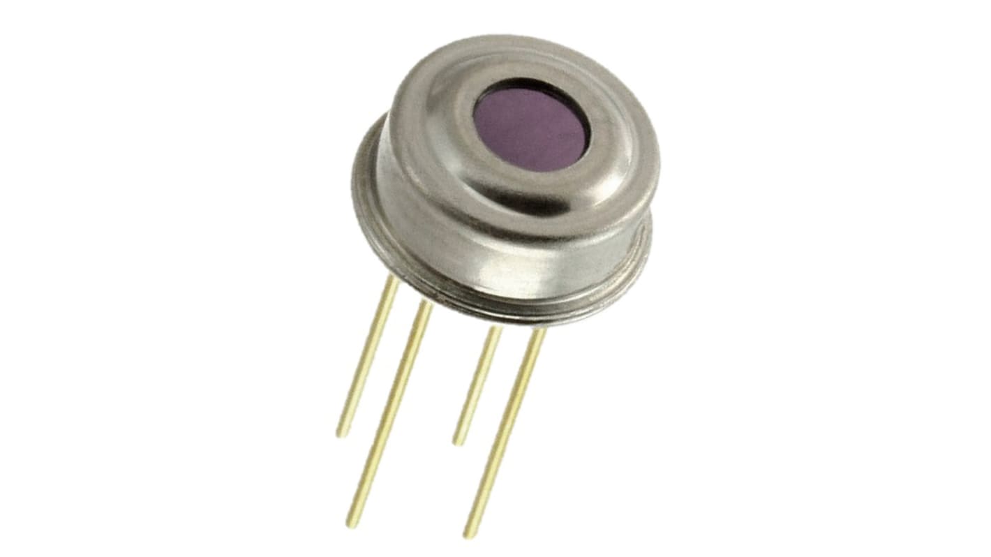 Sensor de temperatura MLX90614ESF-BCC-000-TU, 0,02 °C, encapsulado TO-39 4 pines, interfaz SMBus MLX90614ESF