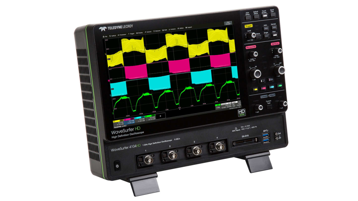 Teledyne LeCroy Oszilloskop 4-Kanal Analog 200MHz, ISO-kalibriert