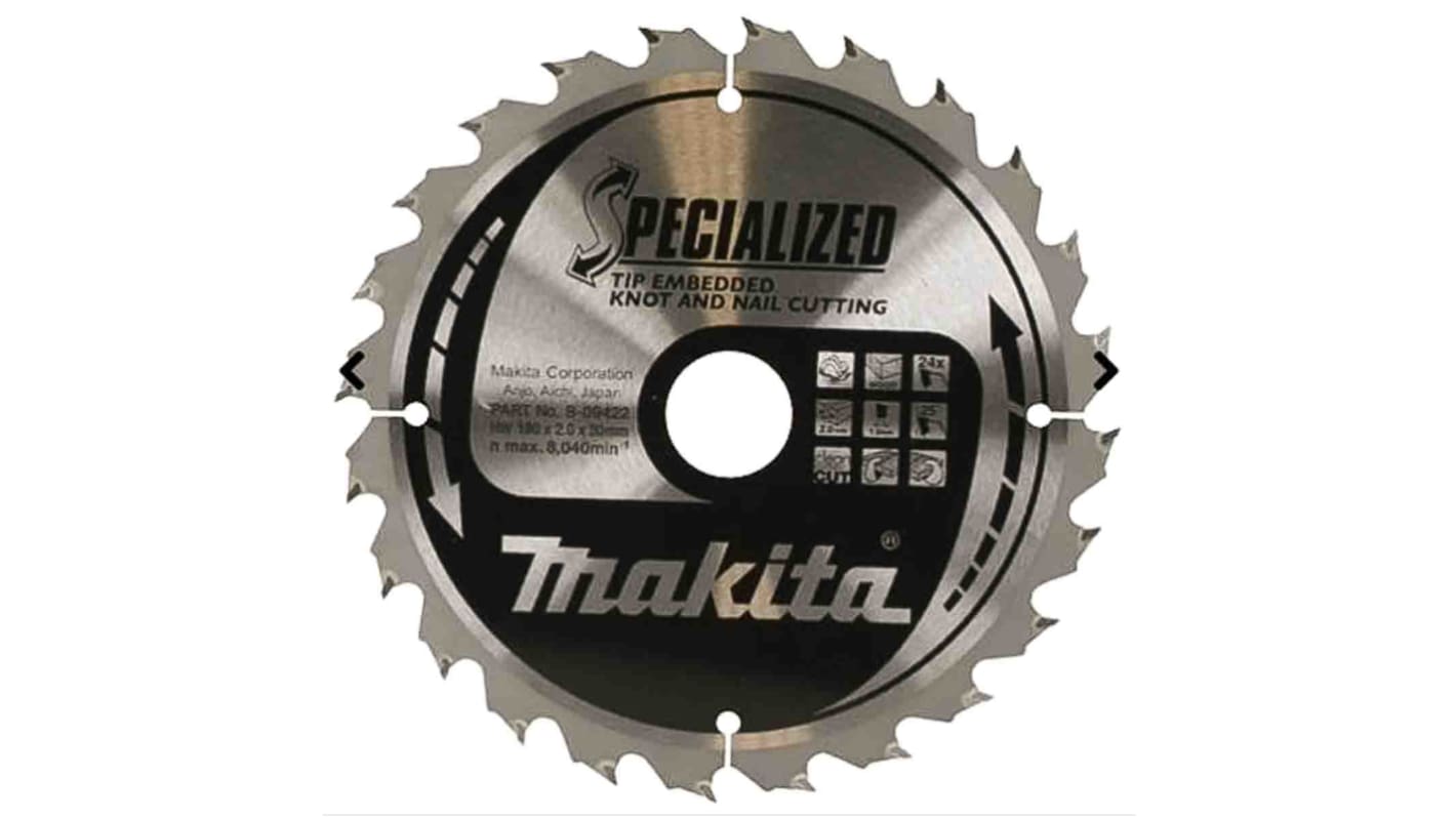 B 09391 Makita Circular Saw Blade Pack of 1 RS