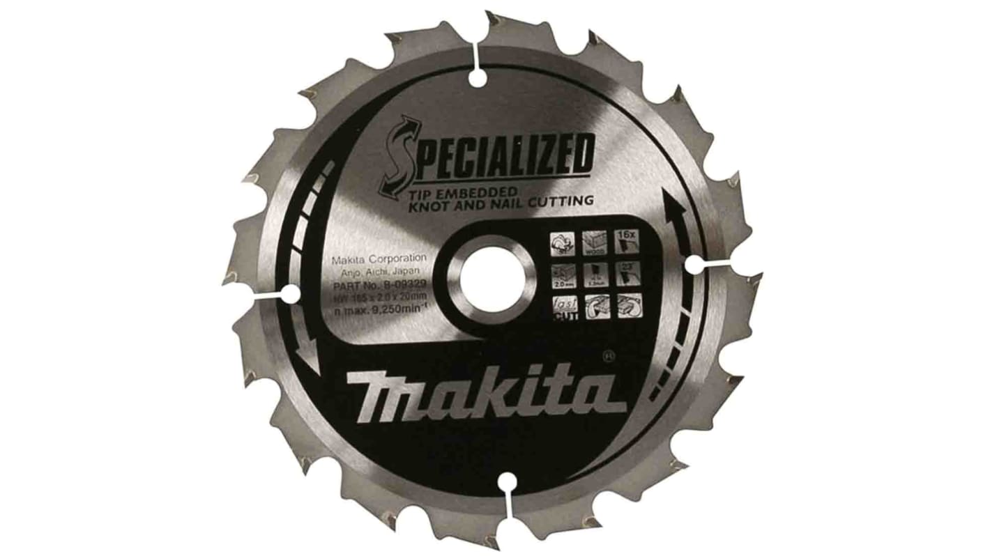 B 09472 Makita Circular Saw Blade Pack of 1 RS